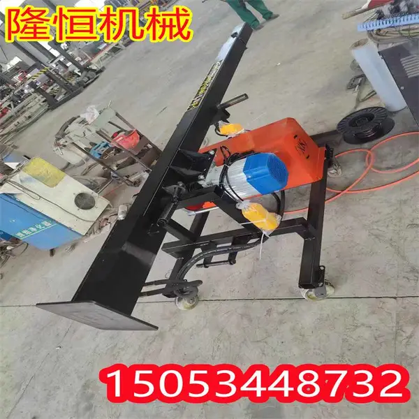 隆恒轻质隔墙板安装机 建筑内墙墙板立板机 电动液压空心板安装机