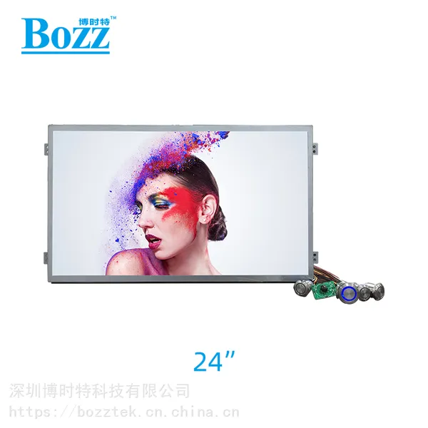 43寸电容触摸一体机液晶广告一体机网络广告机触控显示可定制