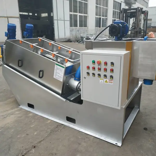 叠螺浓缩体化污泥脱水机 污水处理设备厂