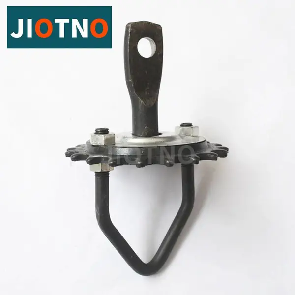 250型20齿牙齿轮旋转吊具200悬挂链条挂具150吊钩输送机械喷漆喷塑喷涂流水线涂装设备输送传动链条挂钩配件