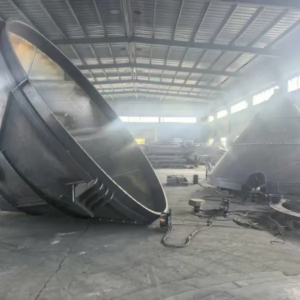 片状水泥罐 200吨水泥仓 厂家直供 石灰粉料仓 森航机械