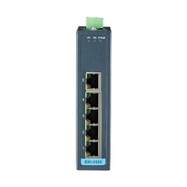 5口，8口百兆 宽温非网管研华工业交换机 EKI-2525/2525I/2528/2528I
