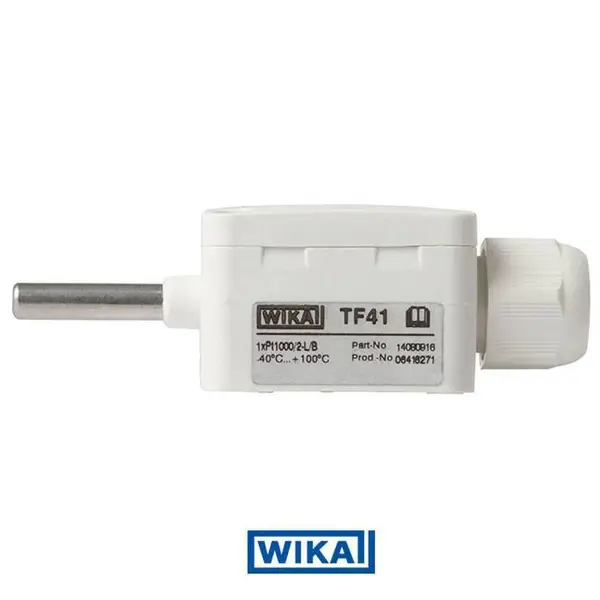 威卡WIKA TF41 环境温度传感器 迷你外壳设计 防灰尘及水喷射IP65