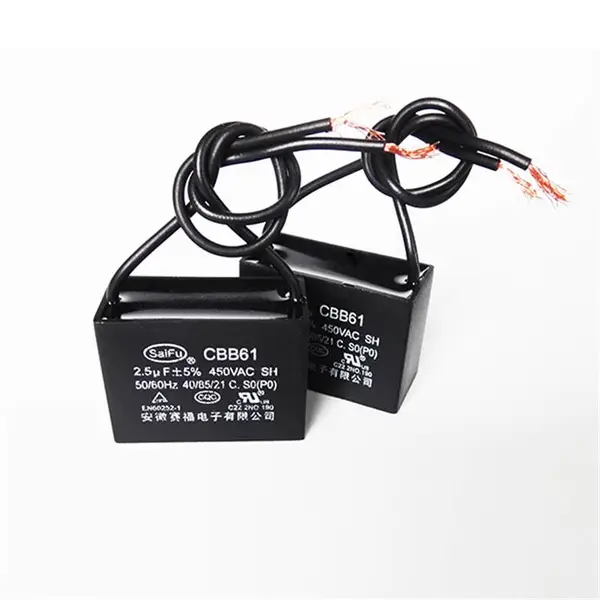 电容器Cbb61 2.5uf 450V 空调风机电风扇吊扇电机启动运转电容