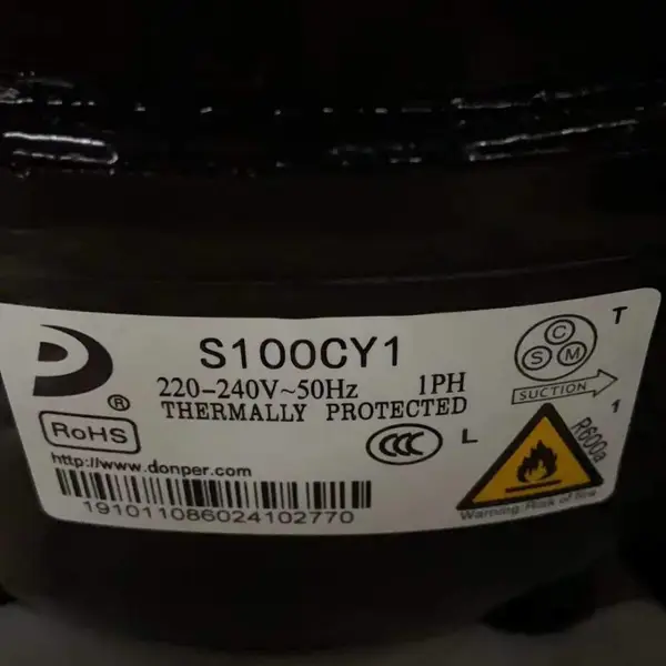 全新原装东贝压缩机R134A K230CZ1
