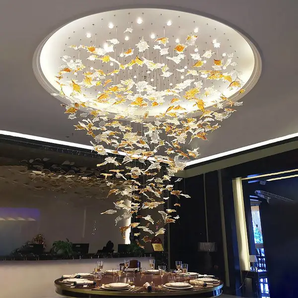 酒店 别墅 售楼处 酒吧吊灯 水晶 玻璃 艺术 非标订制吊灯