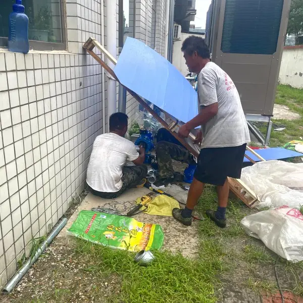 北京职教园低温空气源热泵供暖系统改造
