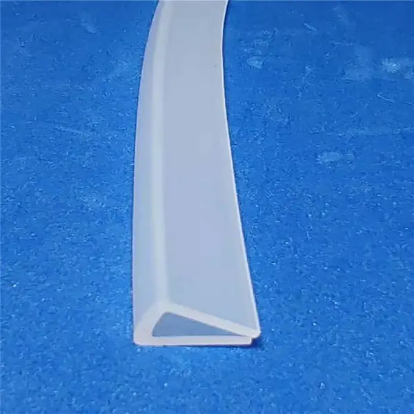 U型透明硅胶包边条密封条耐高温薄铁皮不锈钢锋利边缘防划伤