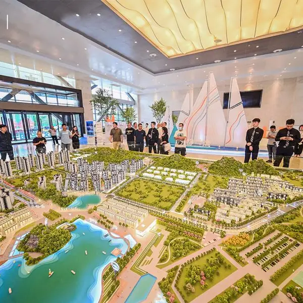 北京多媒体电子沙盘模型,水晶投影沙盘模型制作