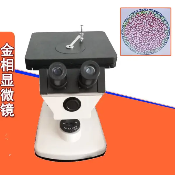 低倍显微组织显微镜 4XB 双目倒置 钛合金两相组织 镁合金形态分析