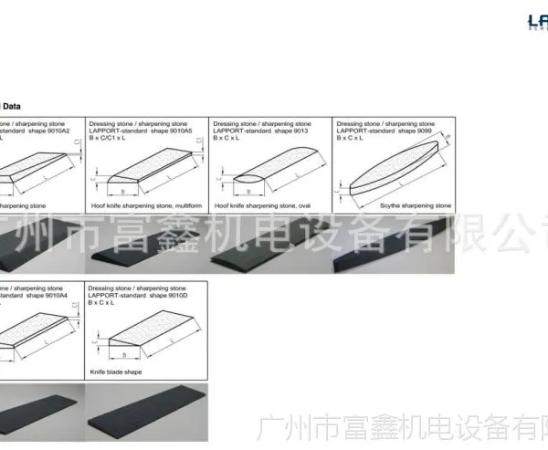 德国LAPPORT工业级研磨耗材:三角形油石