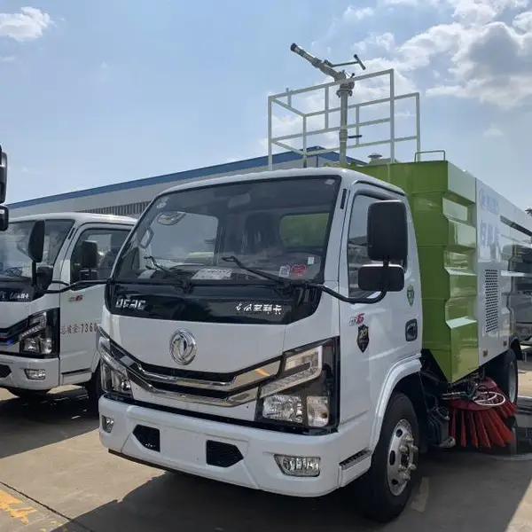 带高压炮5方扫路车 多功能国六清扫车多少钱