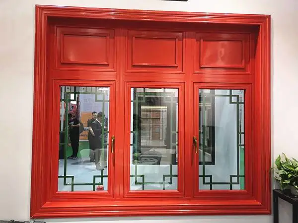 鸿森莱卡中式古典花格窗 仿古窗 铝合金窗 新中式门窗 一件代发