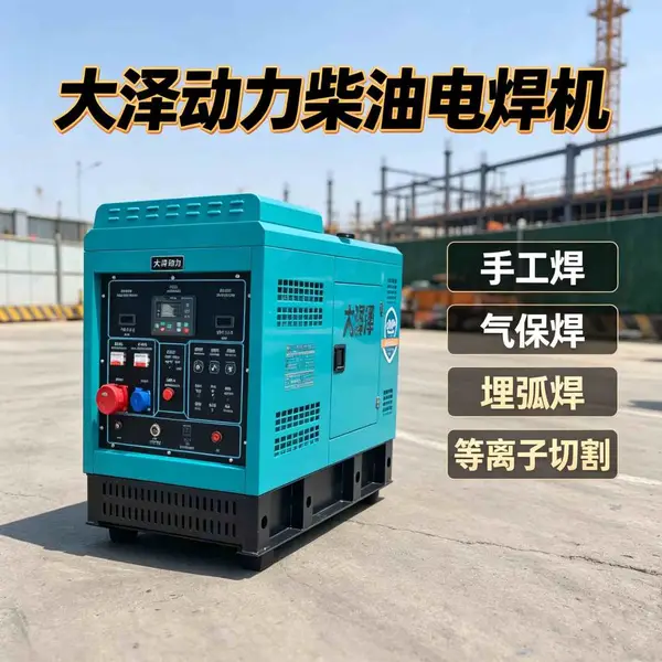 长输管道带照明400A柴油发电电焊机规格参数