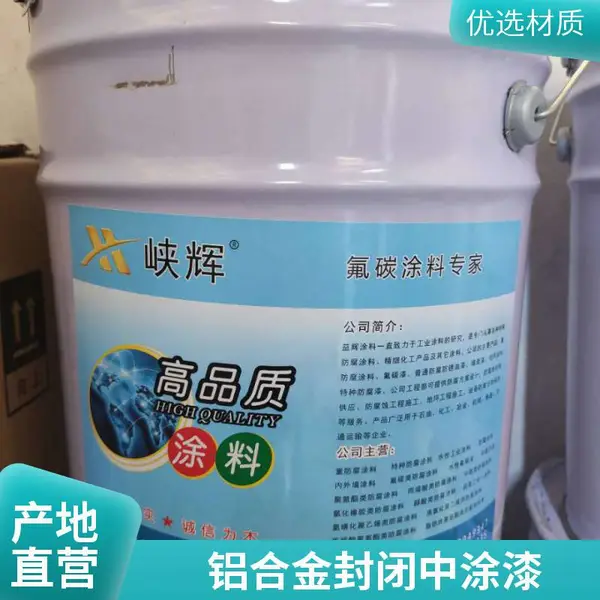 桥梁防腐中间漆 氟碳中涂漆 配套峡辉面漆 厂家支持定制颜色