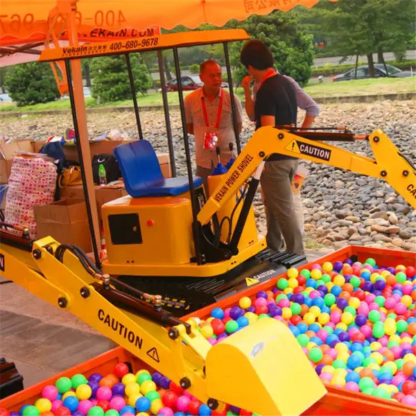 销售供应户外儿童挖掘机 乐淮佳游乐电动挖土机出租