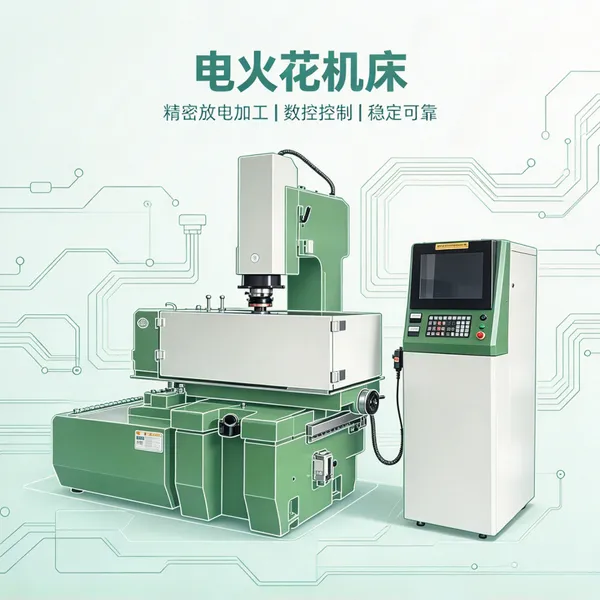 成中胜电火花机床 CNC三轴联动电脉冲加工机 机械制造设备