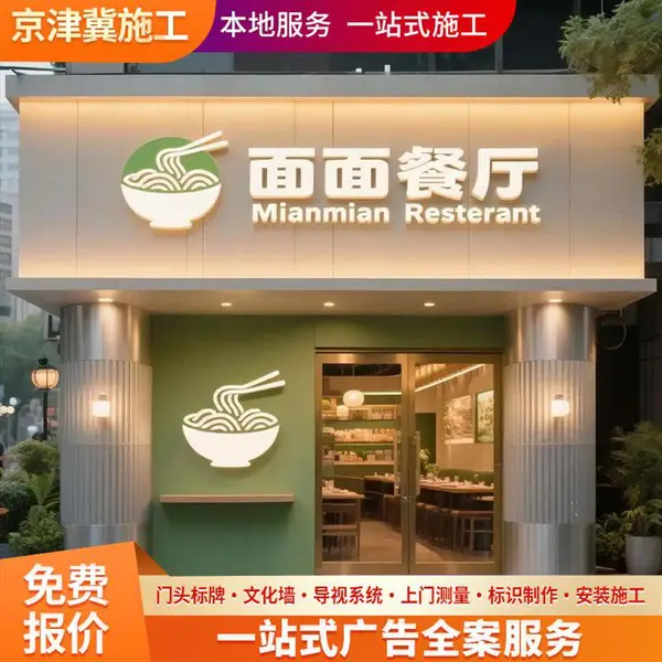 保定党建文化墙 招牌门头字制作厂家 本地上门安装