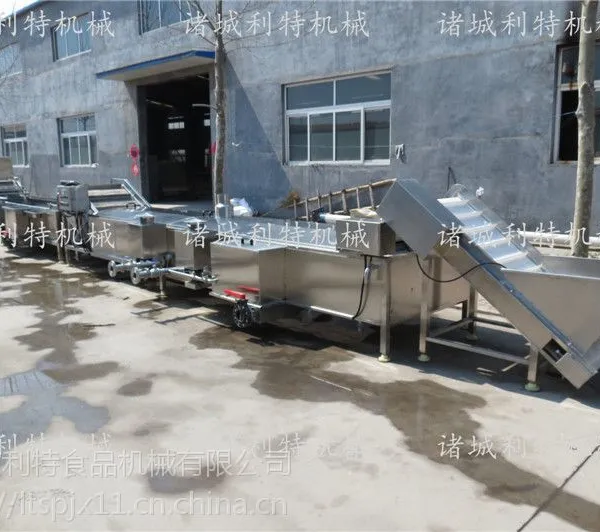 土豆蒸煮漂烫机 土豆蒸煮加工流水线多少钱