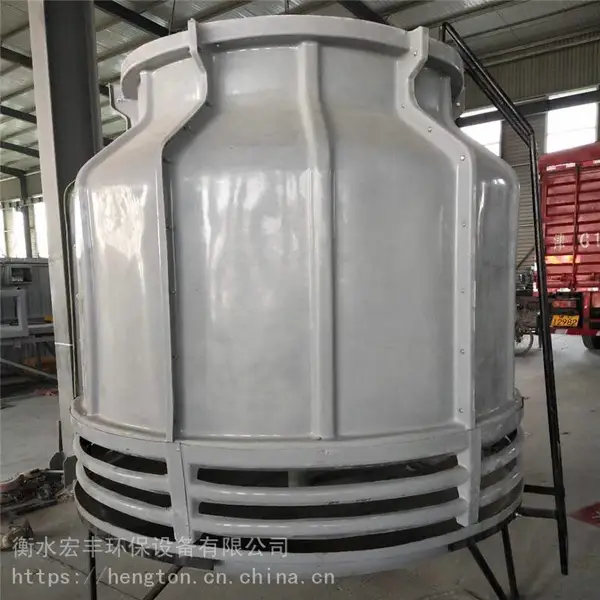 玻璃钢圆形冷却塔80吨 凉水塔