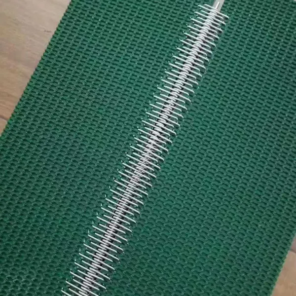 供应工业皮带钢扣 pvc环形输送带
