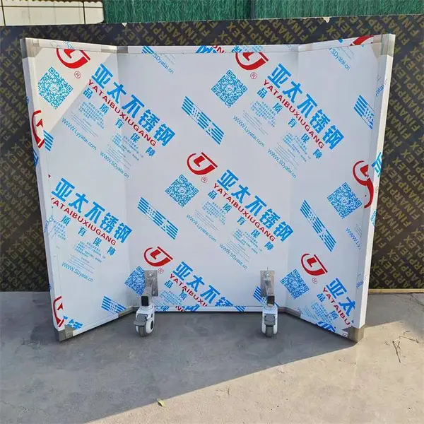 防辐射三联铅屏风多规格铅屏风探伤作业专用X光拍片