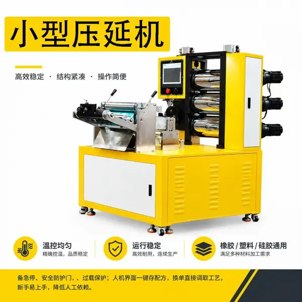 精密橡塑压延机 橡胶 PVC 胶片薄膜压延成型设备