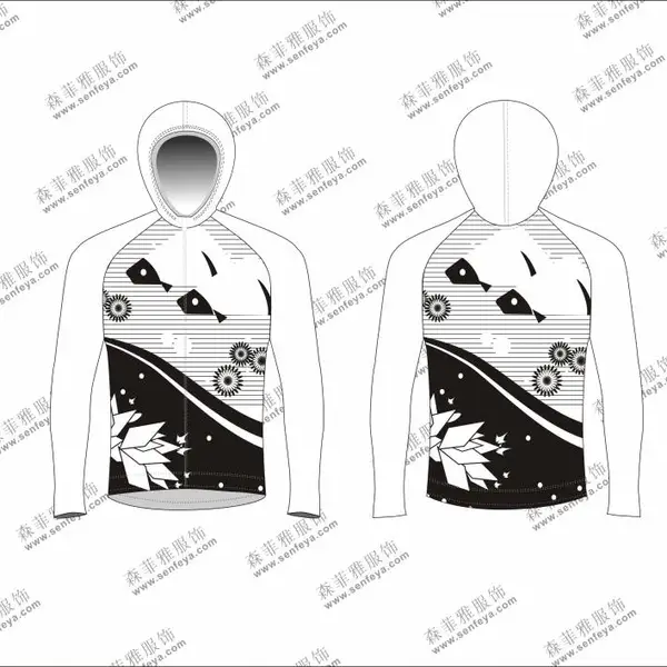 新款钓鱼服透气速干批发定制钓鱼服防晒服免费印字logo可定制冰丝款