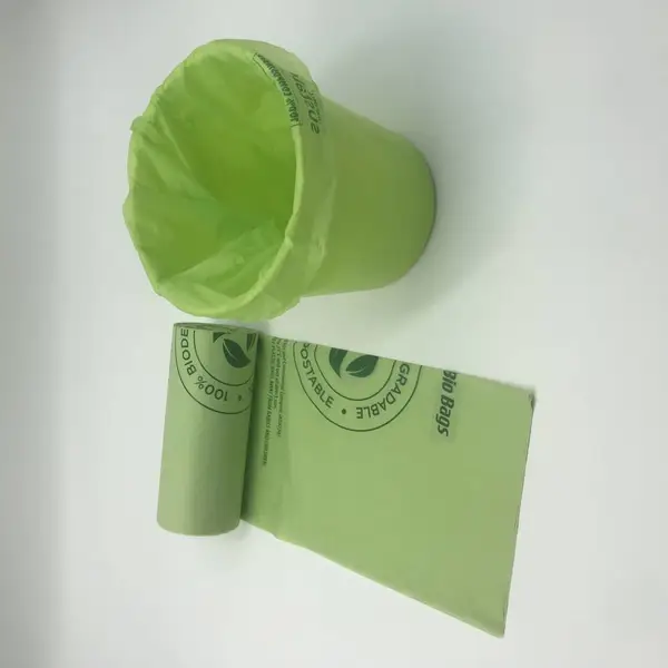 厂家直销全生物降解堆肥环保垃圾袋 连卷平口袋