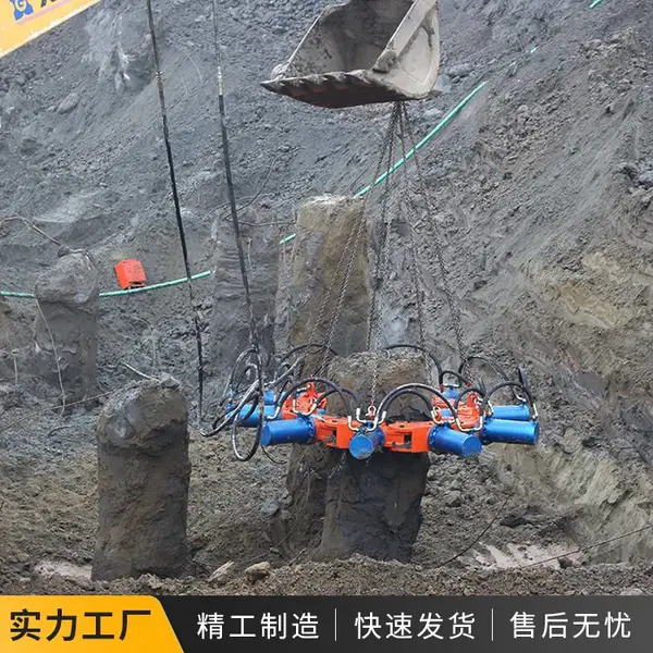 灌注桩液压破桩机 吊车液压破桩机 混凝土破桩器 破桩队工具