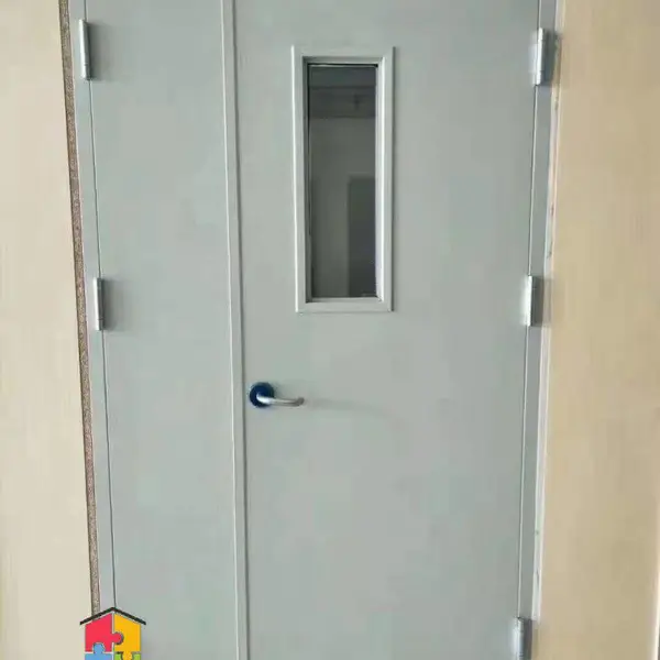 定做专用钢质防火门 ***乙级全板对开逃生通道大门 酒店商场住宅用