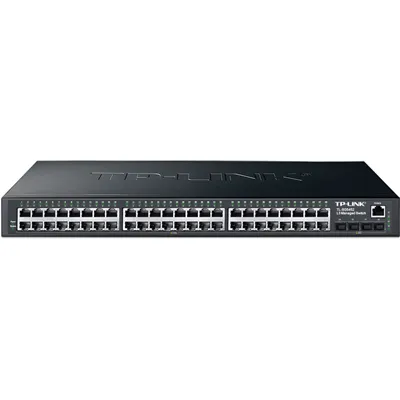 TP-LINK TL-SG5452P全千兆48口POE+4SFP光口三层网管核心交换机