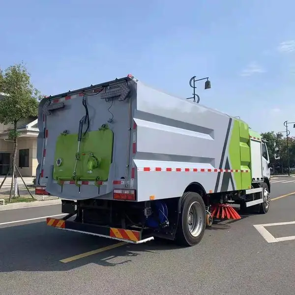 垃圾清扫车-济宁金乡县垃圾清扫车高压洒水制造厂实地商家