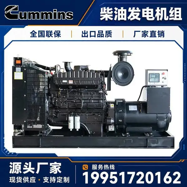 康明斯柴油发电机组 100kW 静音型 工地应急备用电源 支持定制