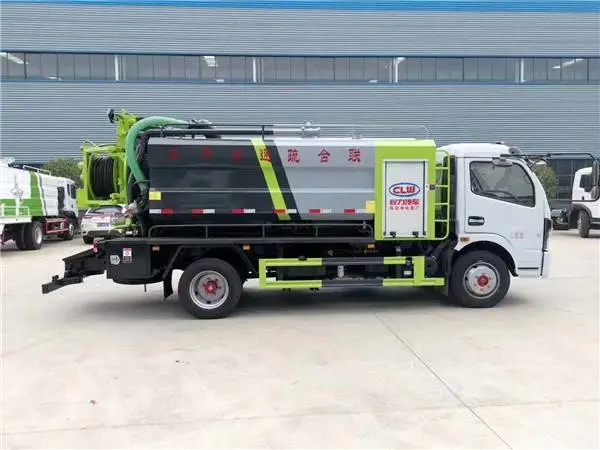 下水道高压清洗吸污两用车多少钱一台3.5L