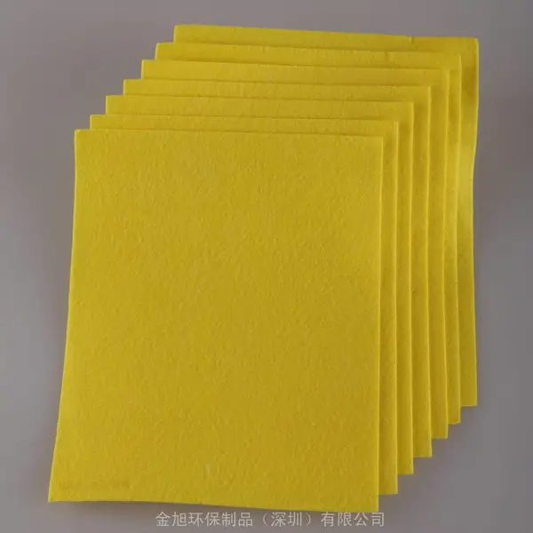广东生产家居用黄色抹布地拖布