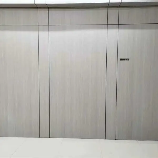 揭阳木饰面护墙板厂 家装材料竹炭纤维吸音板 节约空间立体感强