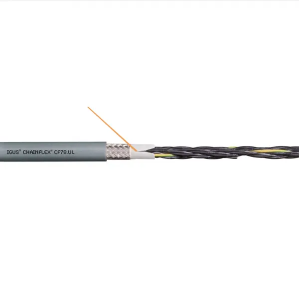igus链反射控制电缆 CF78-UL-05-04耐水解和抗微生物