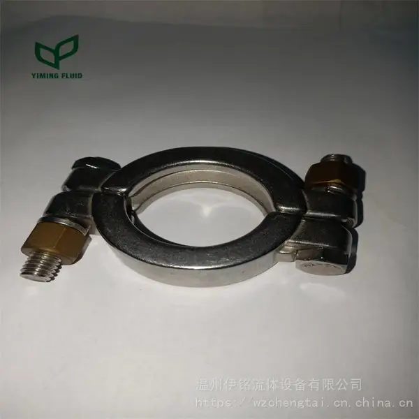 不锈钢304高压卡箍 新能源锂电池高压卡箍 不锈钢螺母高压卡箍