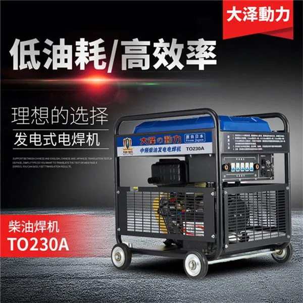 大泽230A小型柴油发电电焊两用机