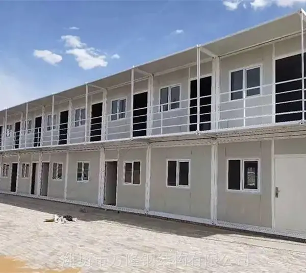 螺丝固定安全住人打包箱房 工地防火单层集成房屋 防风防潮安装快