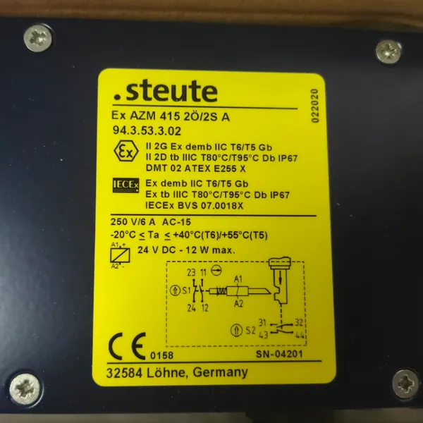 优势供应 steute 安全门锁 Ex AZM 415 2?/2S A