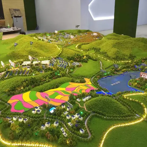 北京地形地貌沙盘 专注各类沙盘模型定制 场景环境展示定制