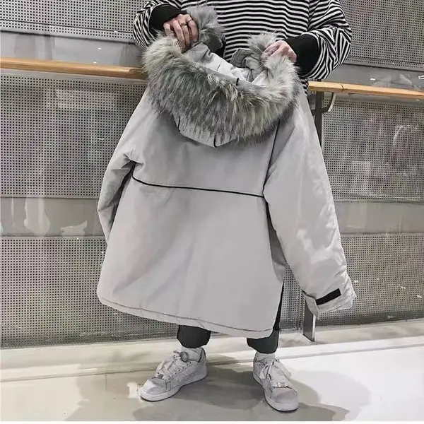 羽绒服男士2021冬季加厚连帽短款白鸭绒外套休闲青年保暖羽绒男装