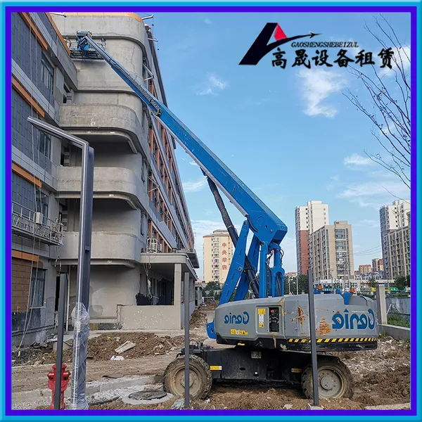 青岛市市北区高空车出租玻璃吸盘车租赁就近派车