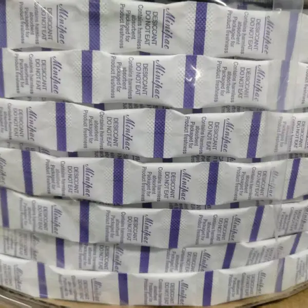 硅胶干燥剂1克保健品除湿干燥防潮卷轴干燥剂