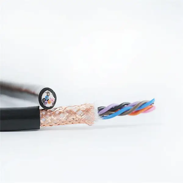 ECHU电缆 拖链电缆TRVVSP、RVVSP 2*2*1.0mm 屏蔽高柔线缆