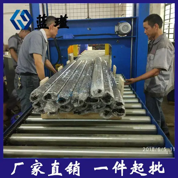 上海蓝瑾全自动缠绕膜打包机 预拉型托盘缠绕机 水平缠绕机 包装机械