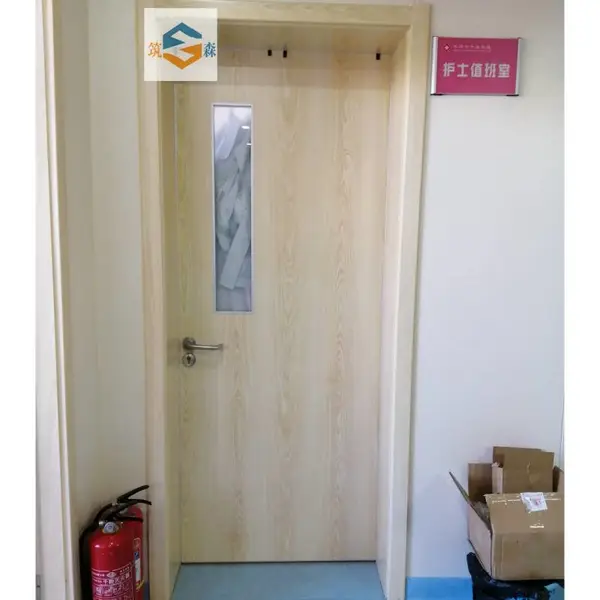 公寓平开夹板门 生态免漆 保温防火 启闭安静 筑森定制