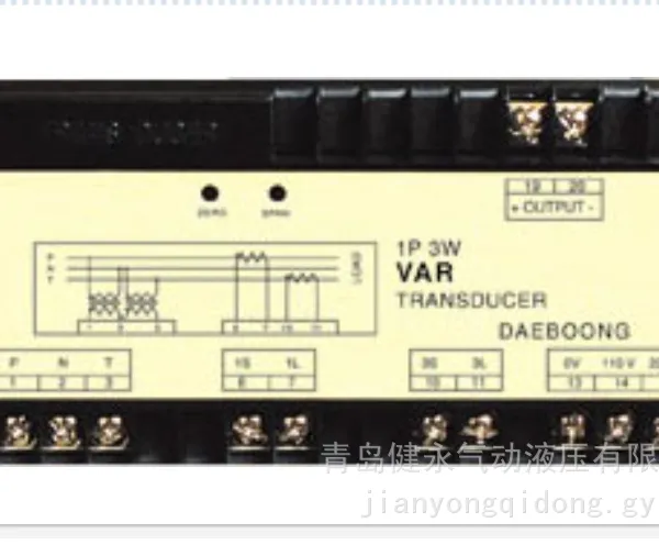 DAEBOONG 无功功率变送器 DVAT 系列 DVAT-3AB1 信号隔离模块